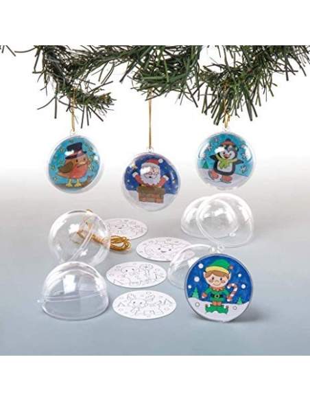 Glob Acrilic Transparent 6 cm