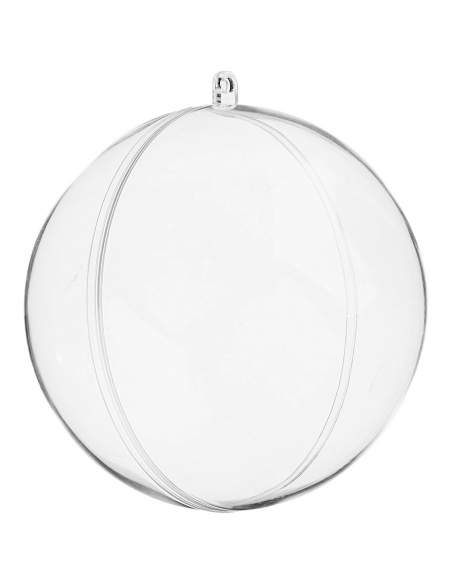 Set 5 glob acrilic transparent de 5 cm