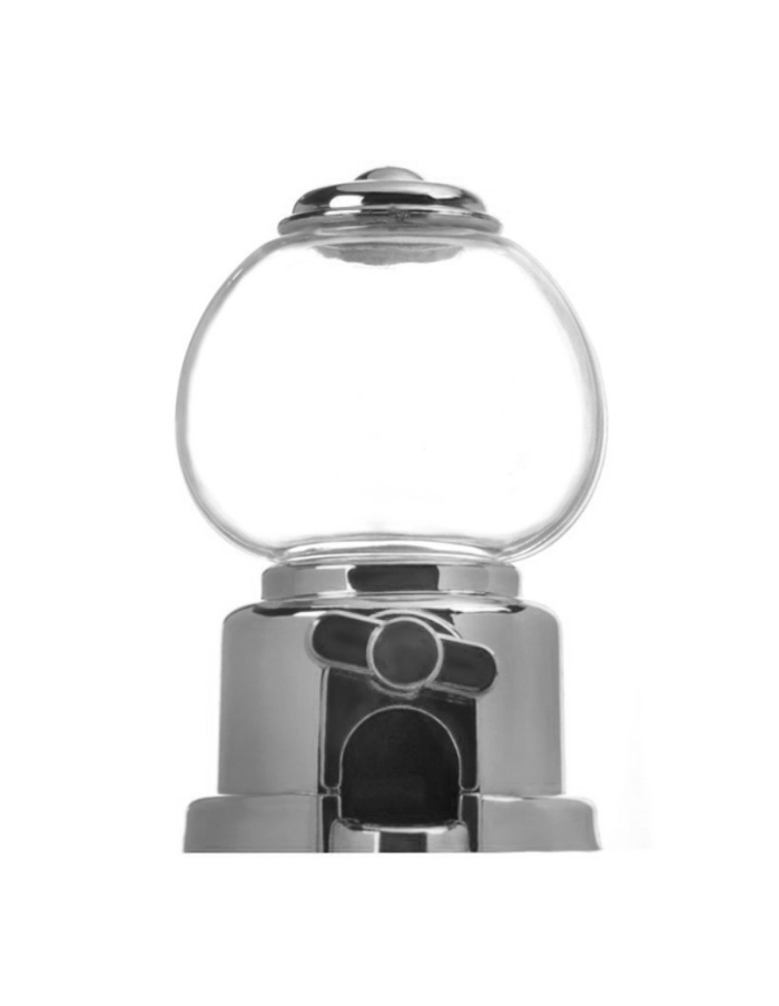 Candy machine silver, cutiuta marturie 10cm