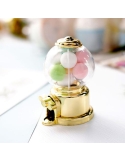 Candy machine gold, cutiuta marturie 10cm
