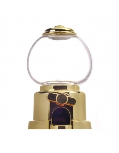 Candy machine gold, cutiuta marturie 10cm