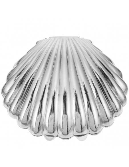 Cutie scoica argintie, caseta 9cm