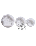 Decupatoare casuta (3buc/set)