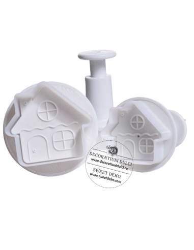 Decupatoare casuta (3buc/set)