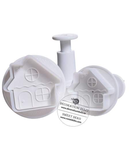 Decupatoare casuta (3buc/set)