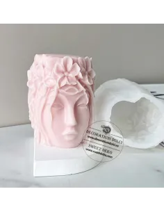 Mulaj cap femeie si coronita cu flori 2