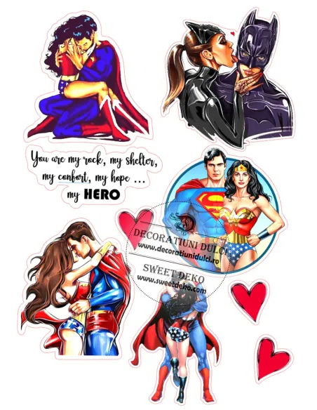 Imagine comestibila pentru tort | My hero