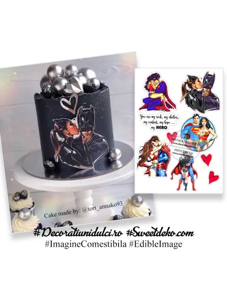Imagine comestibila pentru tort | My hero