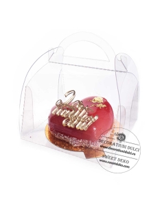 Cutiute transparente cu maner (5buc/set) 2