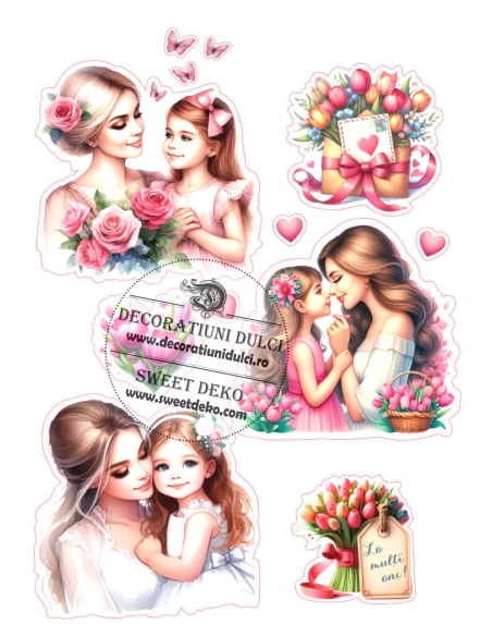 Imagine comestibila Mami de fetita