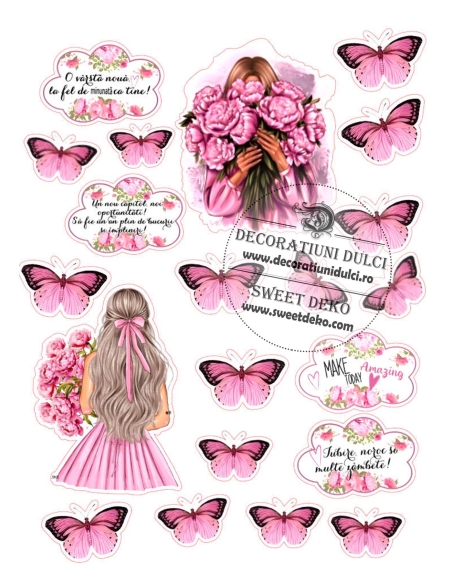 Aniversare infloritoare |Design comestibil