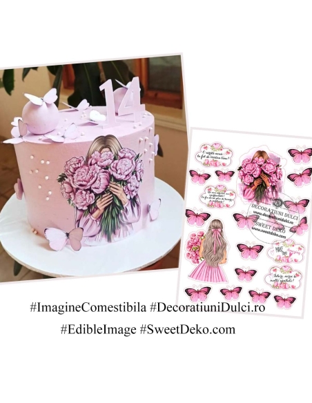 Aniversare infloritoare |Design comestibil