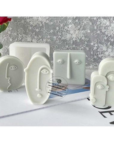 Mulaj fata abstracta ovala