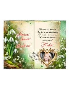 Poza tort Carte deschisa - De ziua ta mamico 2