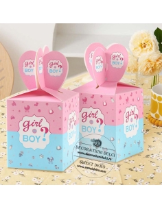 Cutiuta gender reveal (4buc/set) 2