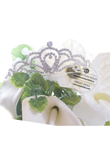 Coronita cu strasuri