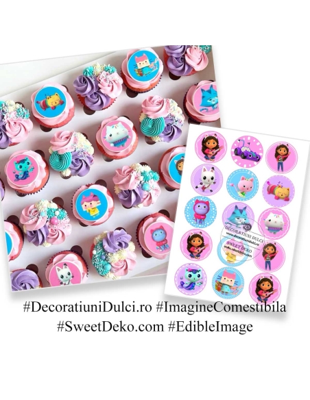 Cerculete briose Gabby | Imagine comestibila