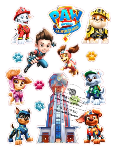 Imagine comestibila Patrula Catelusilor noul sediu