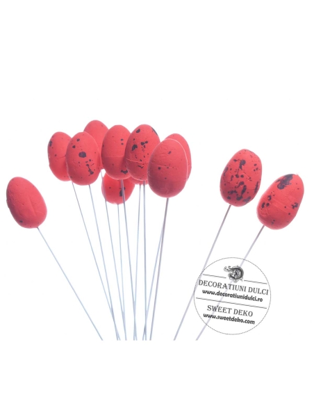 Set 12 mini oua din polistiren