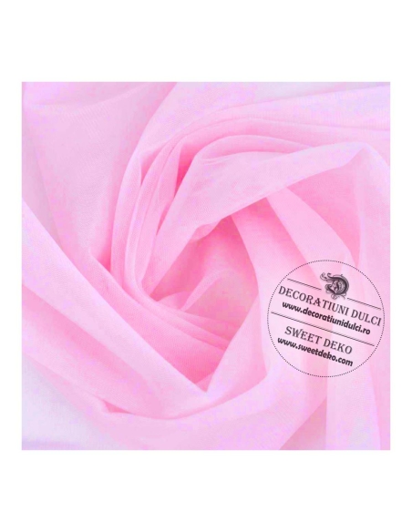 Tiul roz - 1,60m latime