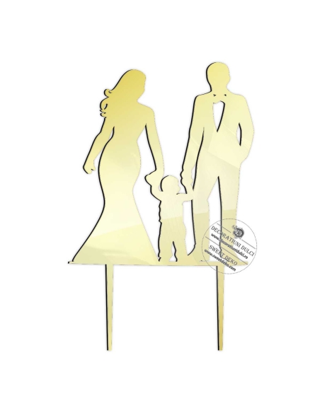 Topper tort Miri cu baietel