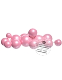 Sfere roz baby, decor necomestibil (20buc/set)