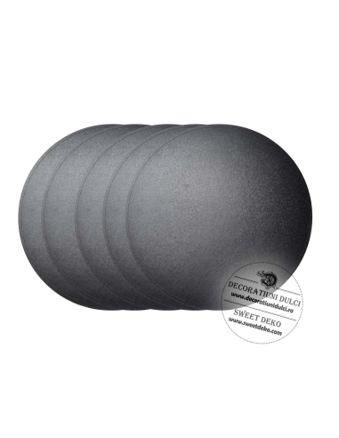 Discuri tort (PFL negru, diam. 20cm, 5buc.)
