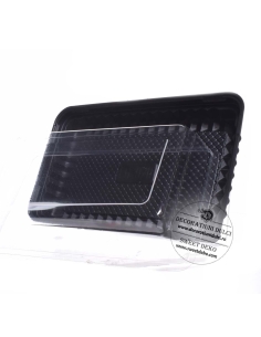 Set tavite cu capac transparent (5buc/set)