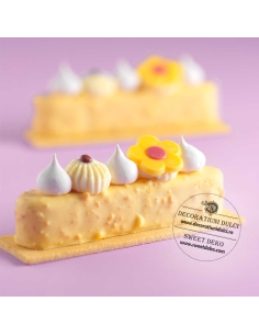 Pralin Croquant Chocolate Blanc, Marguerite | Decoratiuni Dulci 2