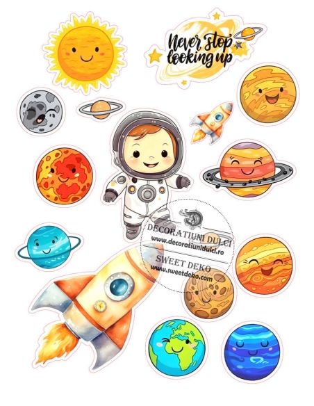 Imagine comestibila Moon Baby