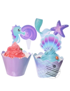 Invelitori si toppers tema marina 2