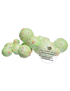 Sfere vernil cu bombonici (20buc/set)