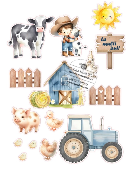 Imagine comestibila Happy Farm Days