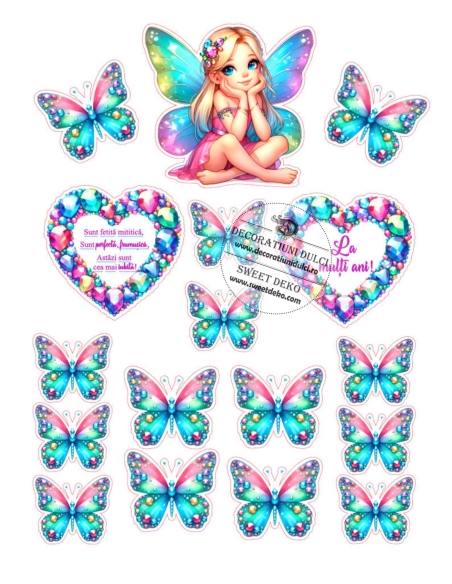 Imagine comestibila Aniversarea Micii zanite