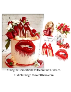 Imagine comestibila Rosu Seducator 2