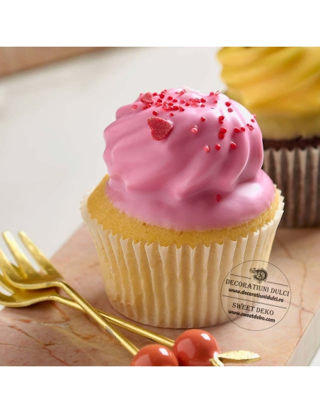 Glazura flexibila cu aroma de capsuna | Souplesse Strawberry 3kg