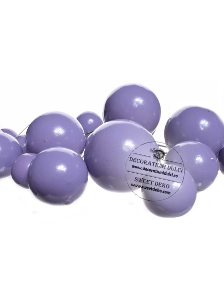 Sfere mov (20buc/set)