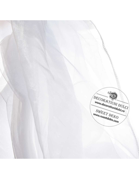 Panza organza decorativa (1.2x8m)