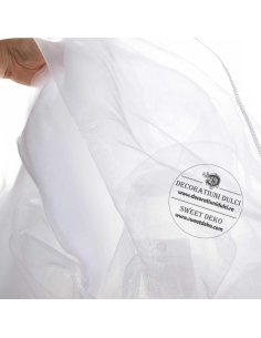 Panza organza decorativa (1.2x8m) 2