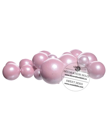Sfere roz-lila (20buc/set)