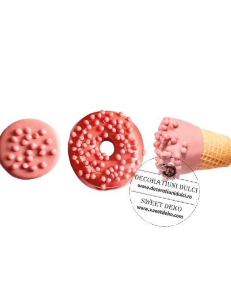 Crispearls Ruby, Mona Lisa Barry Callebaut