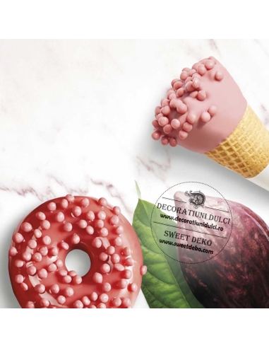 Crispearls Ruby, Mona Lisa Barry Callebaut