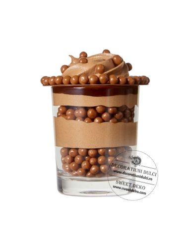 Crispearls invelite in ciocolata cu lapte, Callebaut