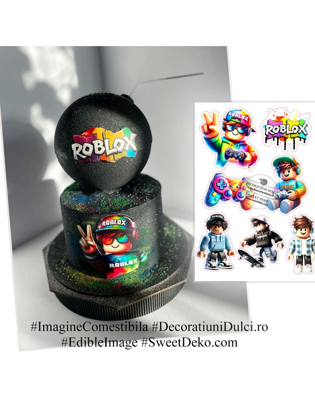 Imagine comestibila Roblox New Boys