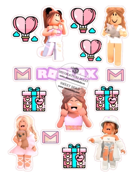 Imagine comestibila Roblox personaje feminine
