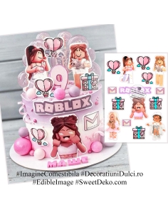 Imagine comestibila Roblox personaje feminine 2