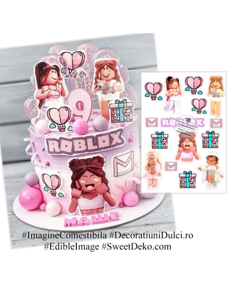 Imagine comestibila Roblox personaje feminine