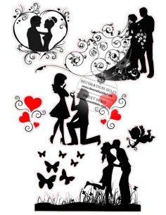 Siluete comestibile Together 2