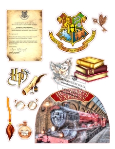 Imagine comestibila Hogwarts Express