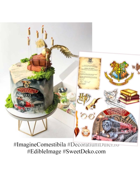 Imagine comestibila Hogwarts Express